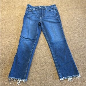 PAIGE Blue Flare & Wide Leg Jeans